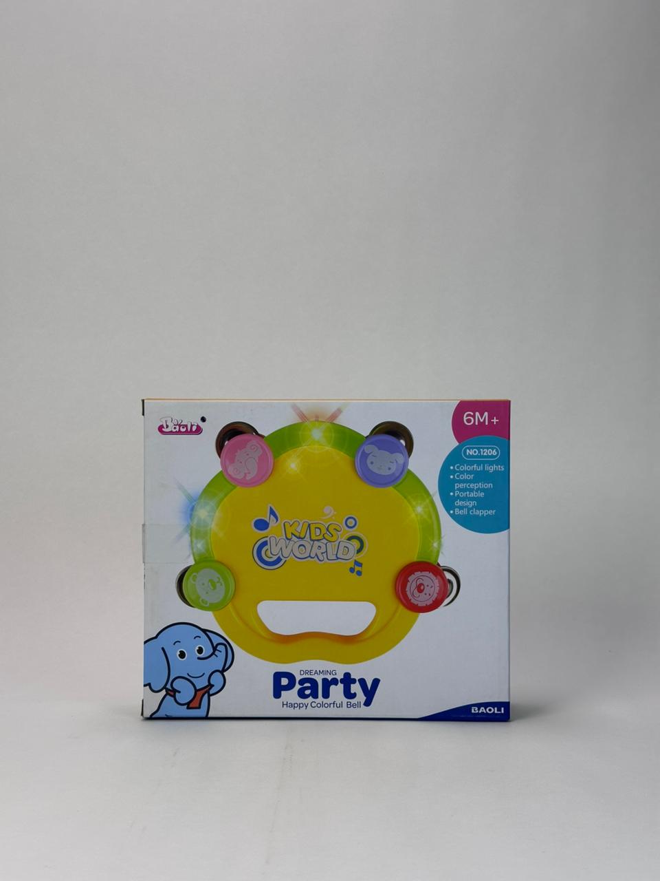 KIDS WORLD Dreaming Party Happy Colorful Bell