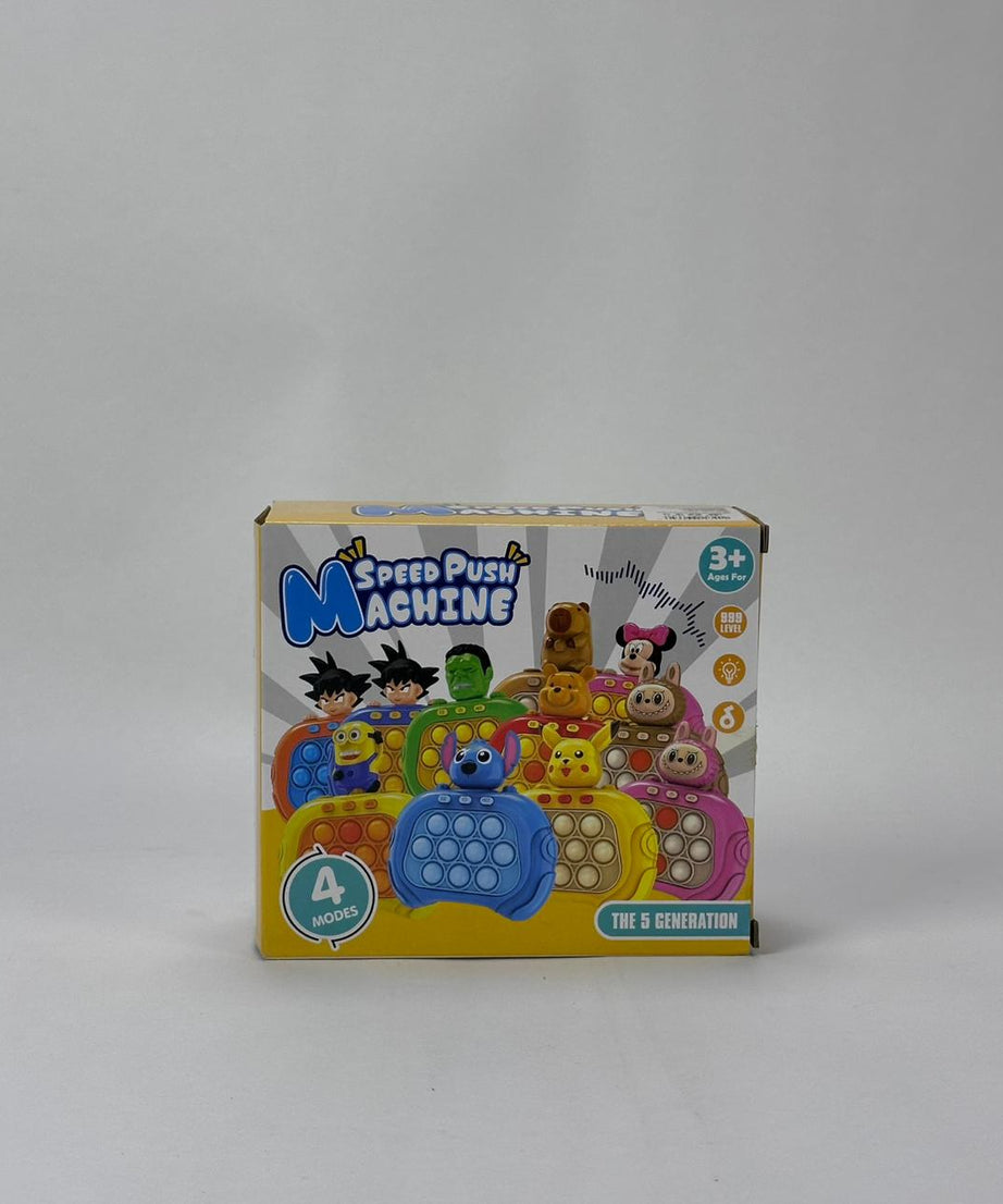 Pop It Machine Characters