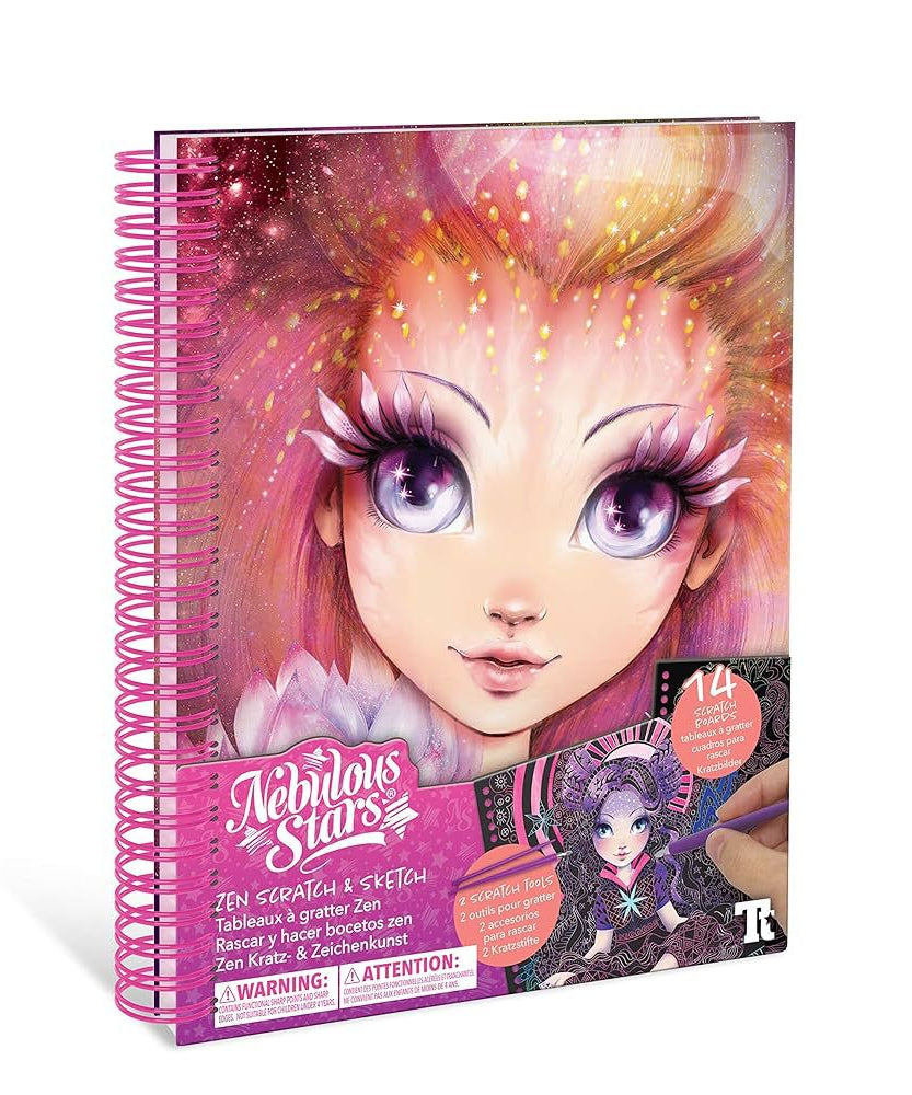 nebulous Stars Creative Book 14 Scratch Boards
