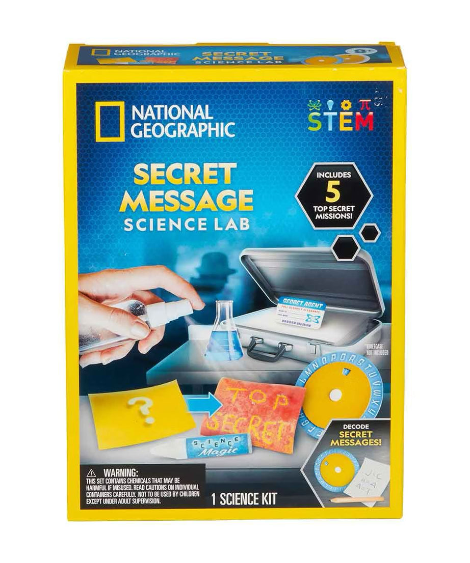 National Geographic Secret Message Science Lab