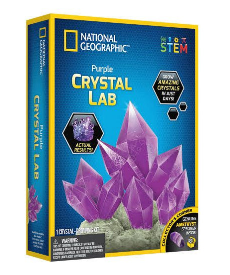 National Geographic Purple Crystal Lab