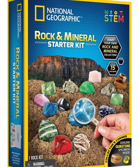 National Geographic Rock And Mineral Starter Kit
