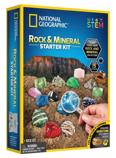 National Geographic Rock And Mineral Starter Kit