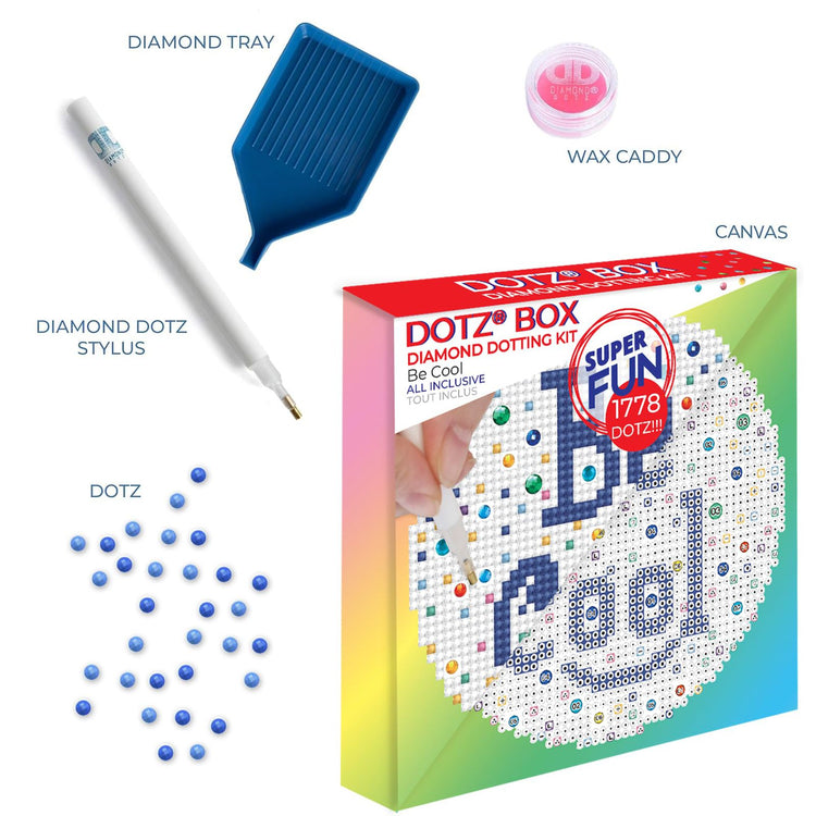 Dotz Box Diamond Dotting Kit Super Fun 1778 Dotz