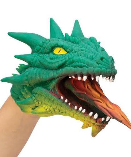Ferocious Fire Breathing Hand Puppet Dragon