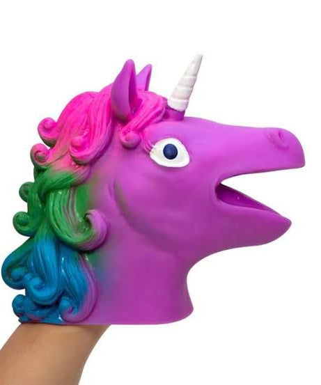 Super-Stretchy Hand Puppets Unicorn