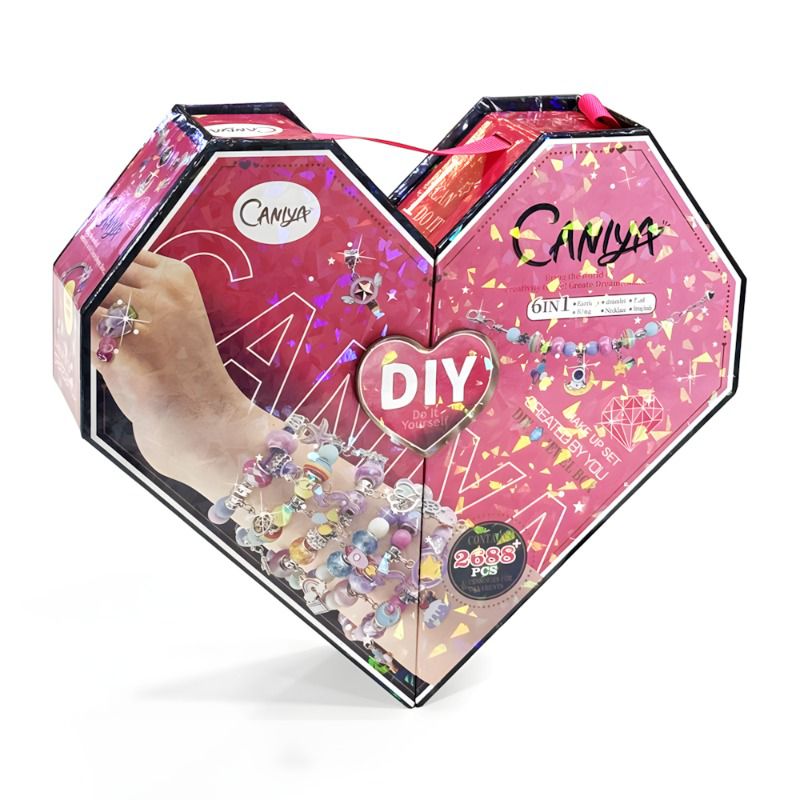 Caniya 6-In-1 DIY Make Up Set Jewel Box 2688 PCS