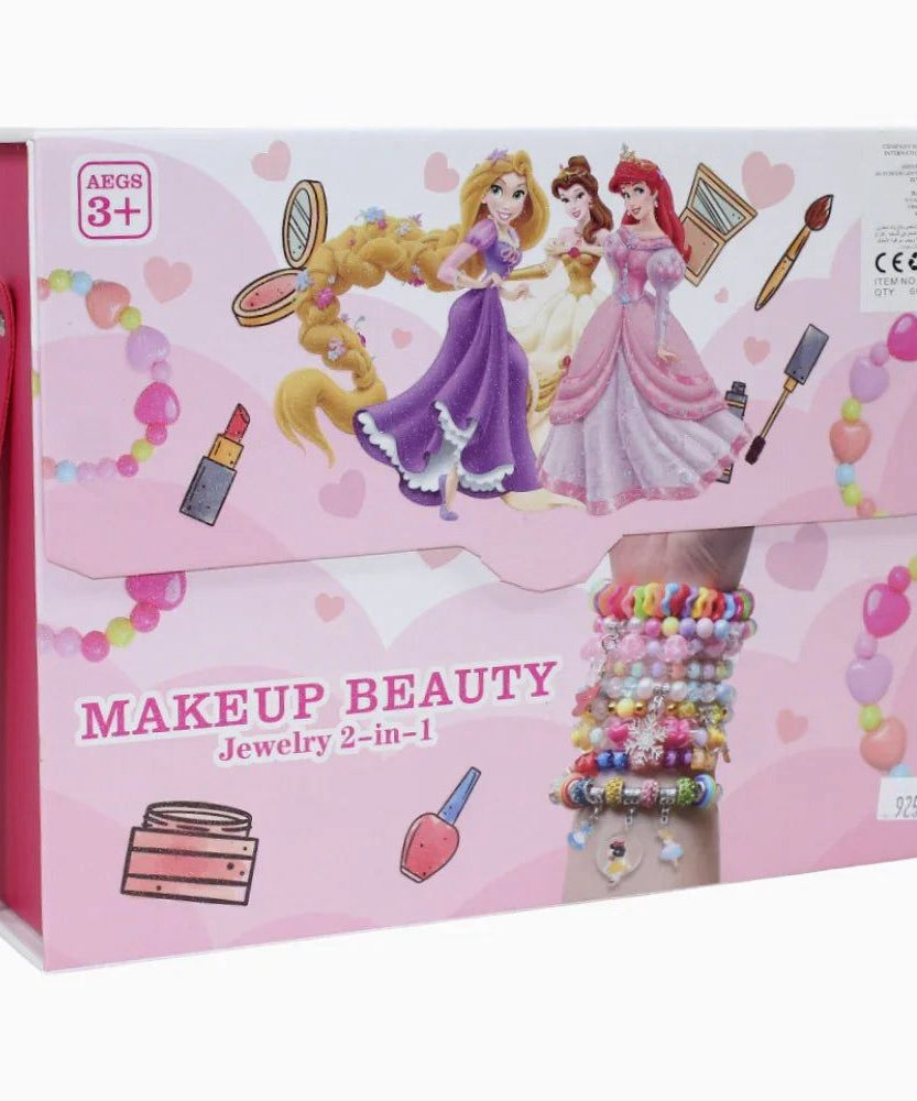Makeup Beauty Jewelry 2-In-1 3 Princesses