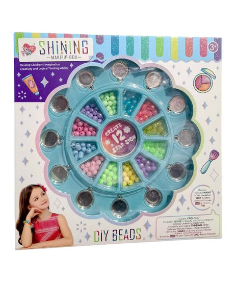 Shining Makeup Box  DIY Beads Create 12 Star Signs