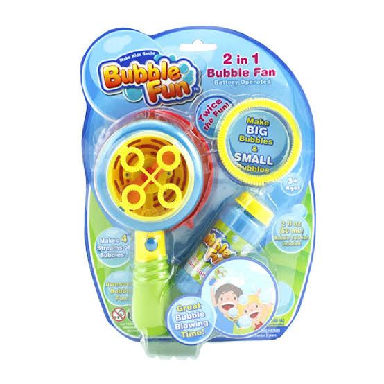 Bubble Fun Battery Operated 2 IN 1