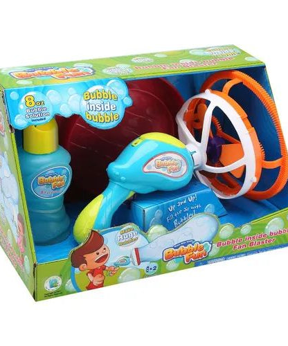 Bubble Fun Inside Bubble Fan Blaster 8 OZ