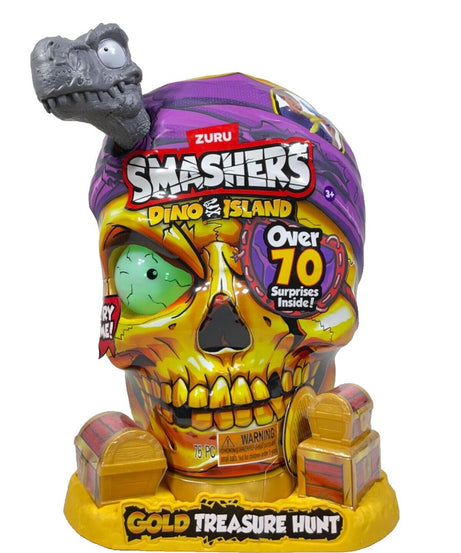Zuru Smashers - Dino Island  Gold Treasure Hunt 70+ Surprises