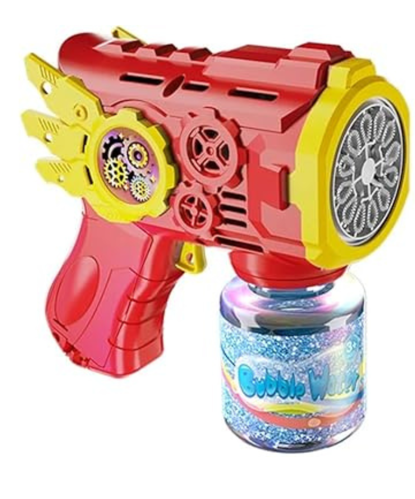 Flying Armor Bubble Gun