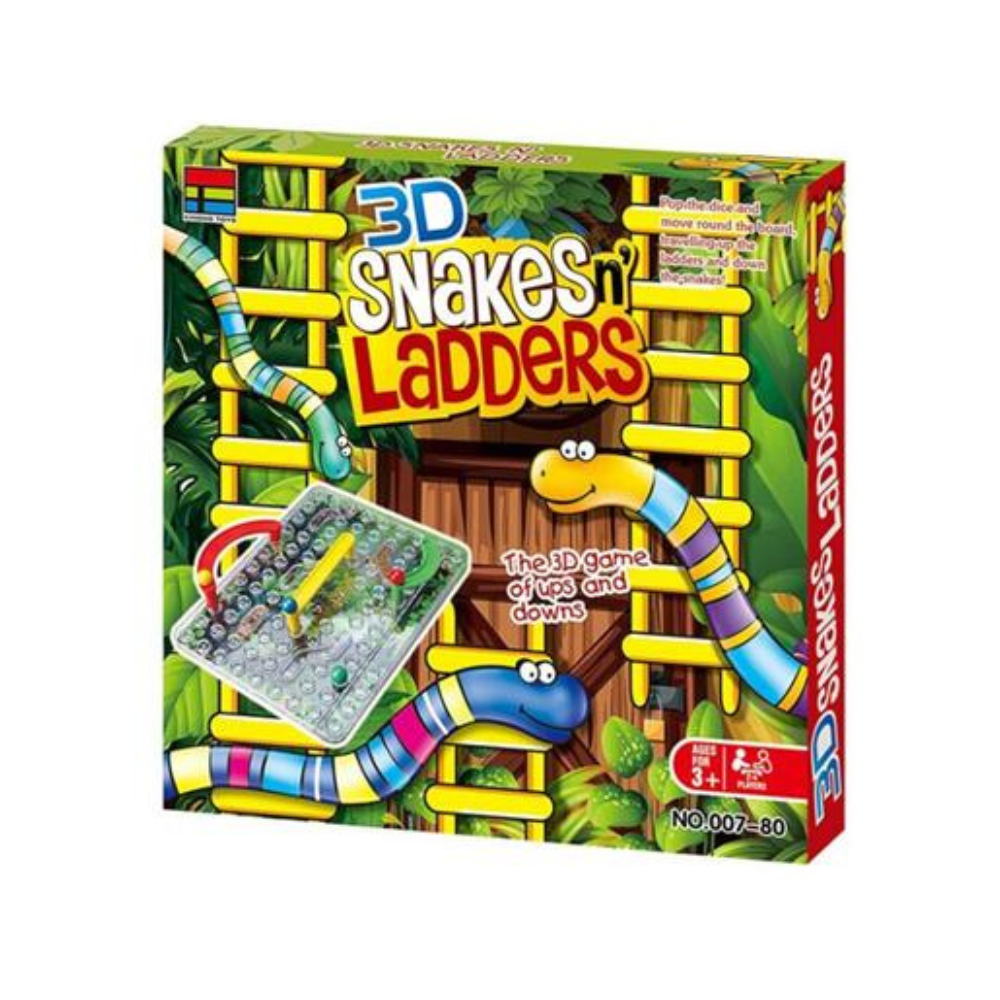 3D Snakes 'n' Ladders