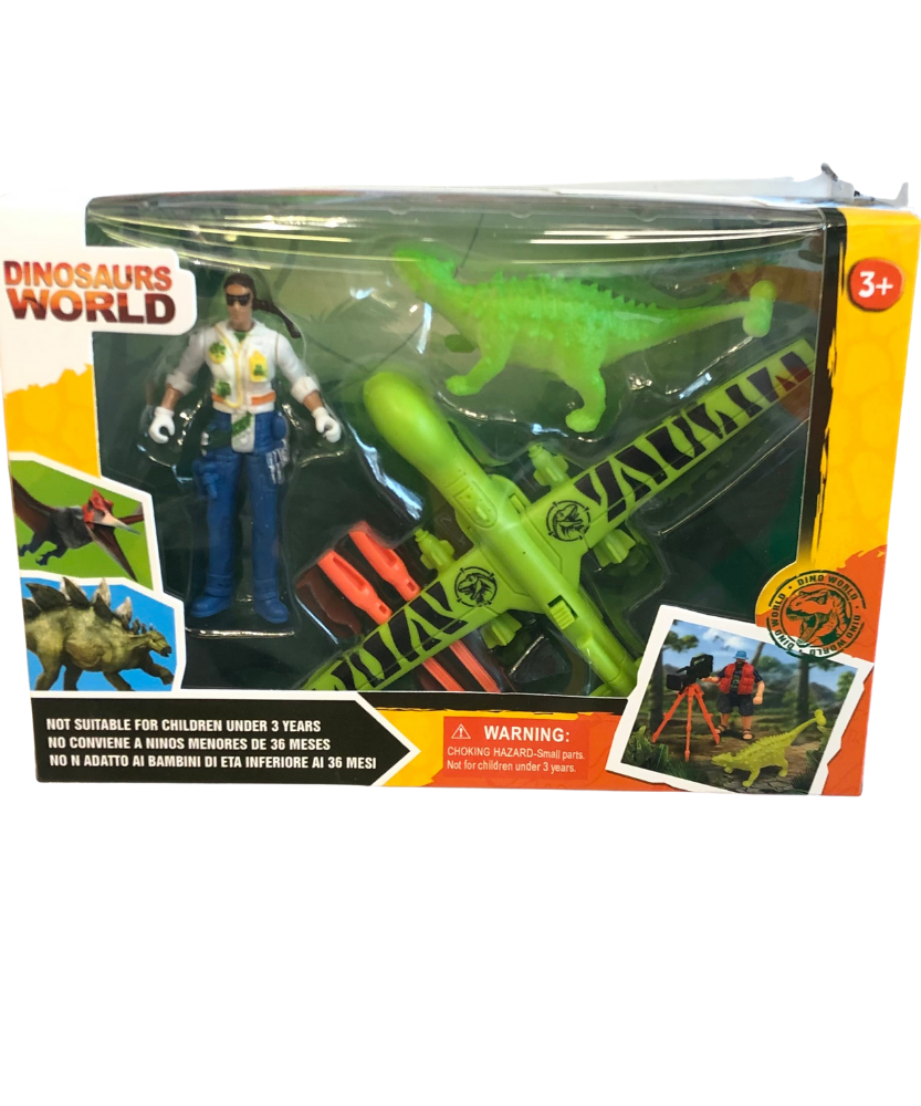 Dinosaurs World Action Figure Playset