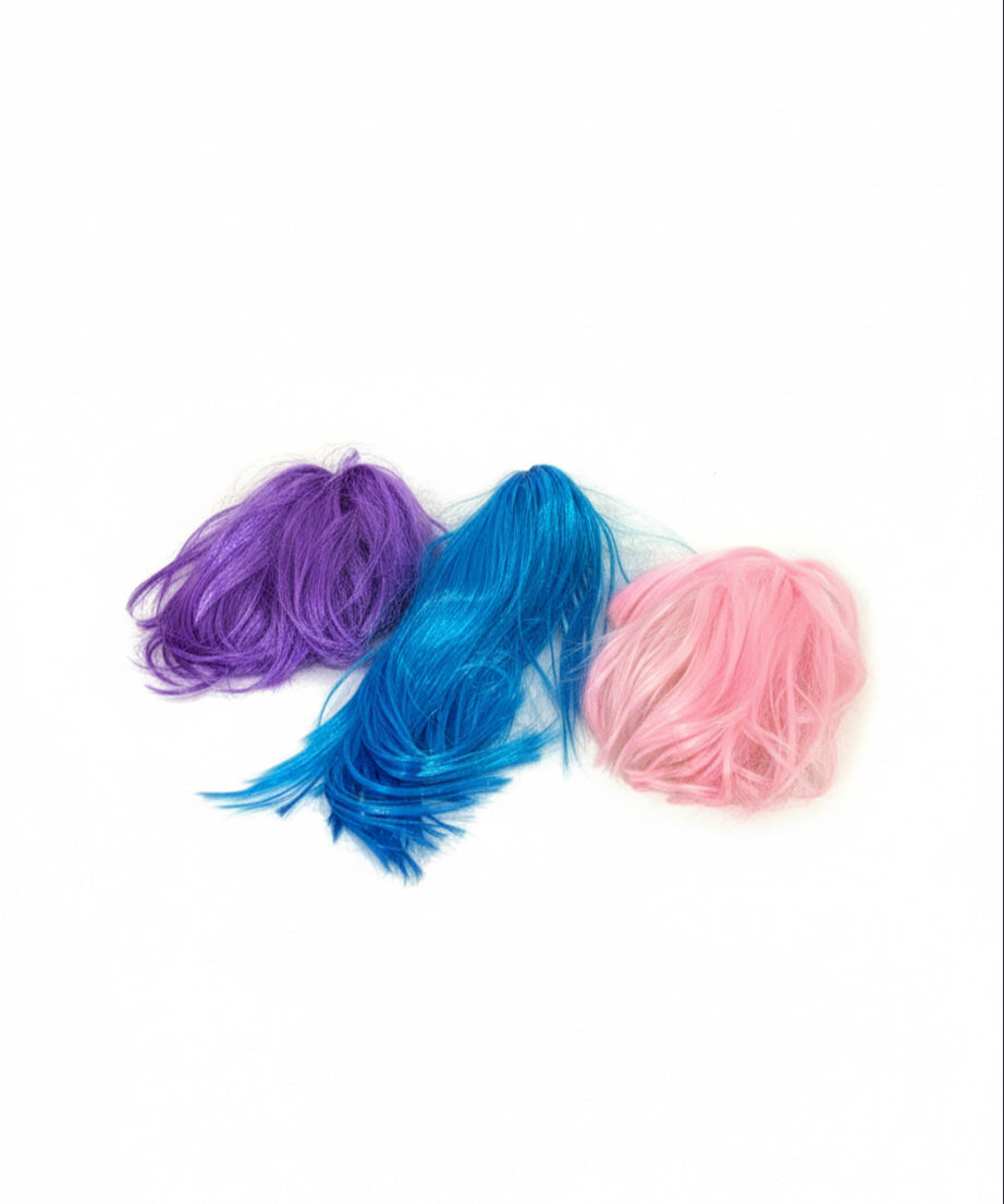 Vivid Multi-Color Costume Wigs