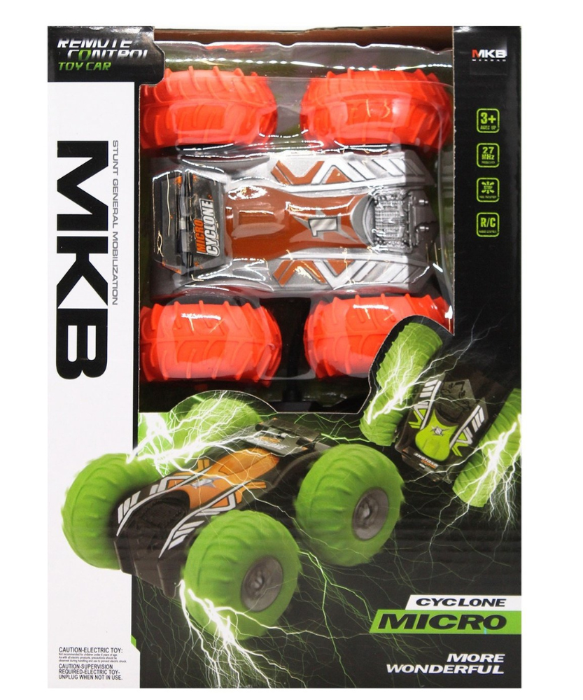 MKB Cyclone Micro Remote Control Stunt Toy Car