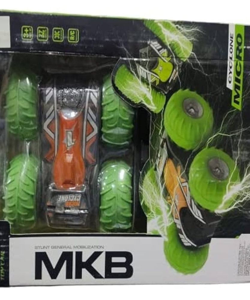 MKB Cyclone Micro Remote Control Stunt Toy Car