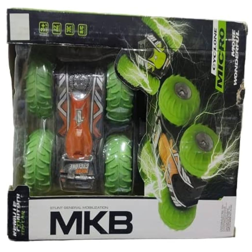 MKB Cyclone Micro Remote Control Stunt Toy Car