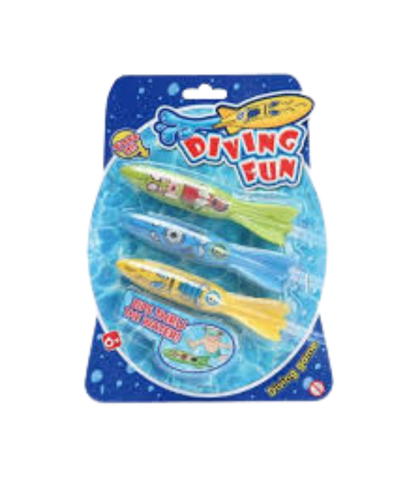 Diving Fun Zips Thru The Water 3 in 1