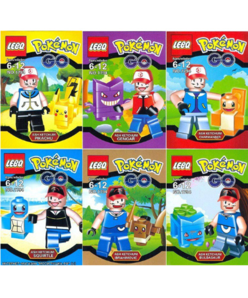 JJ Pokémon Building Blocks Series (No. 3317)