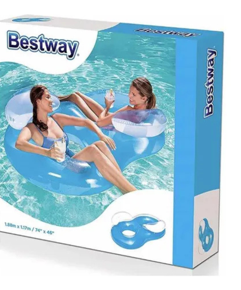 Bestway Inflatable Double Pool Lounge