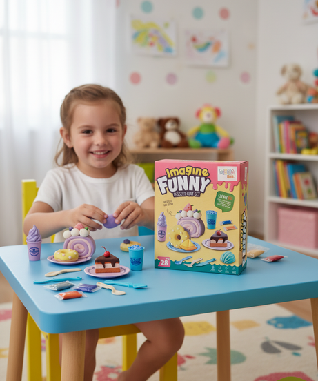 Imagine Funny Dessert Clay Set