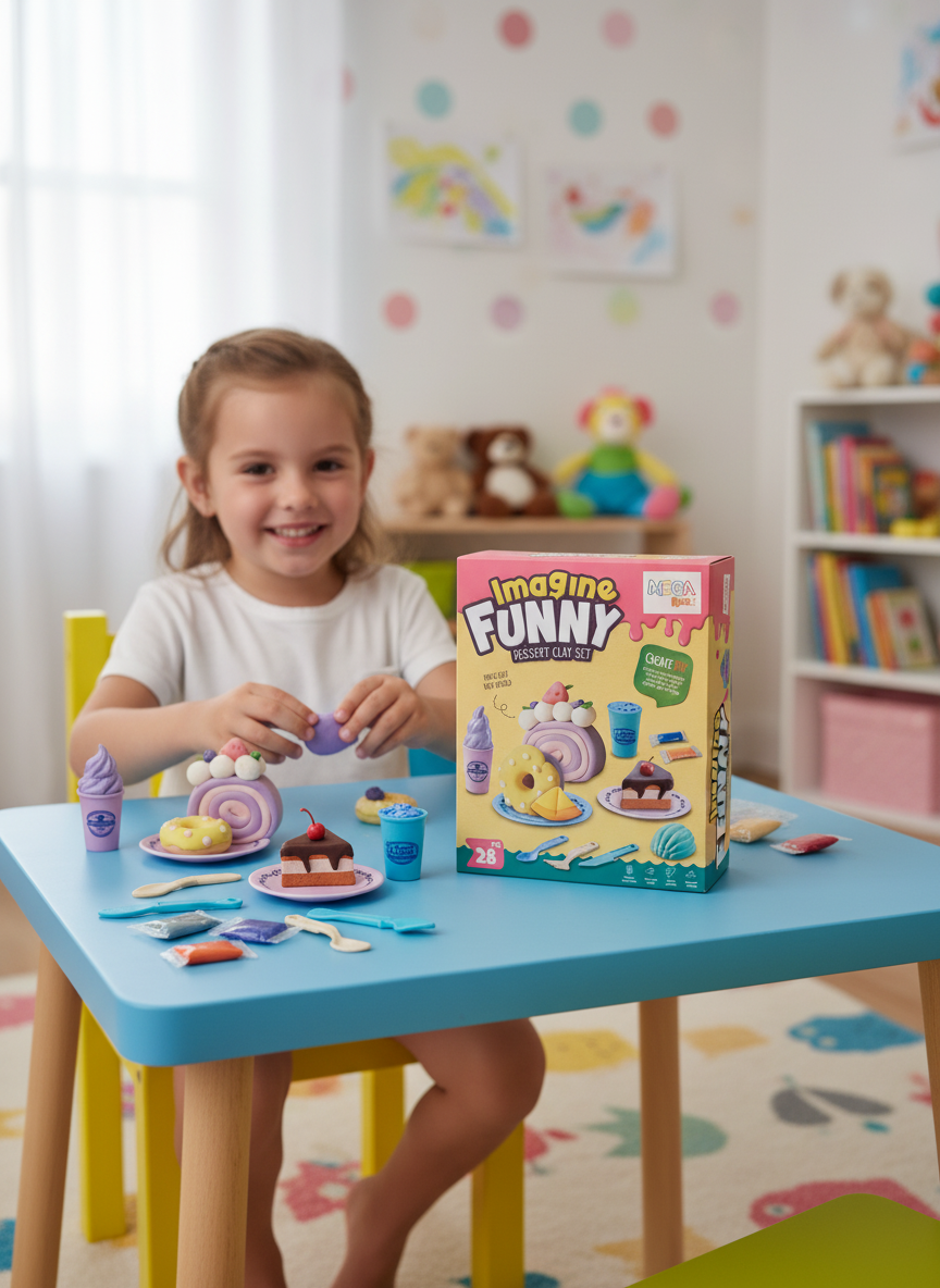 Imagine Funny Dessert Clay Set