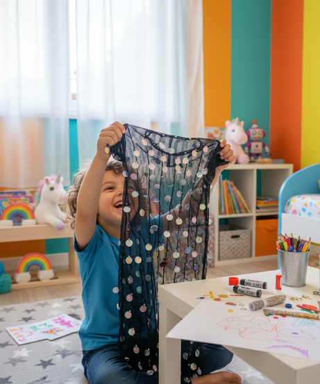Iridescent Sequin Sparkle Top Costume