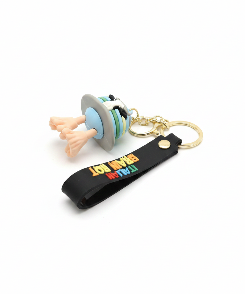 LA VACA SATURNO SATURNITA -Brain ROT Keychain