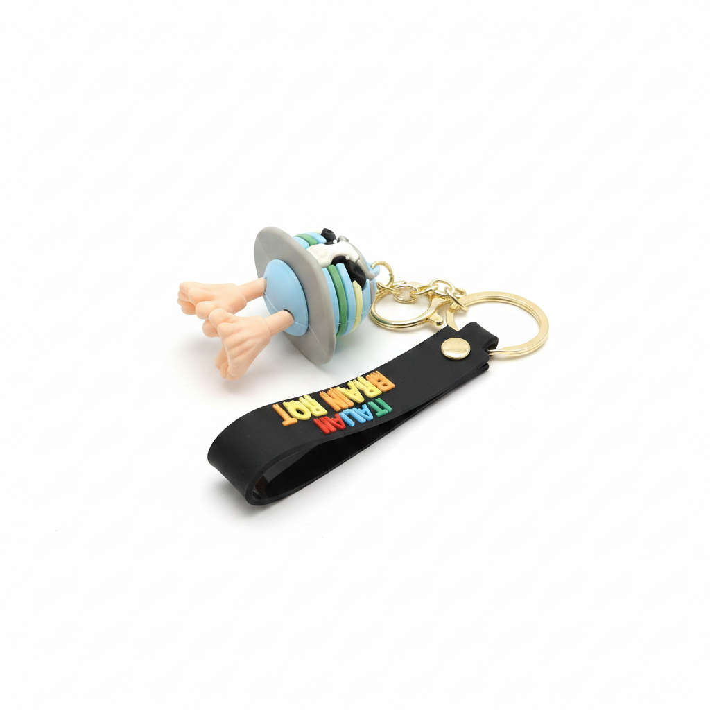 LA VACA SATURNO SATURNITA -Brain ROT Keychain