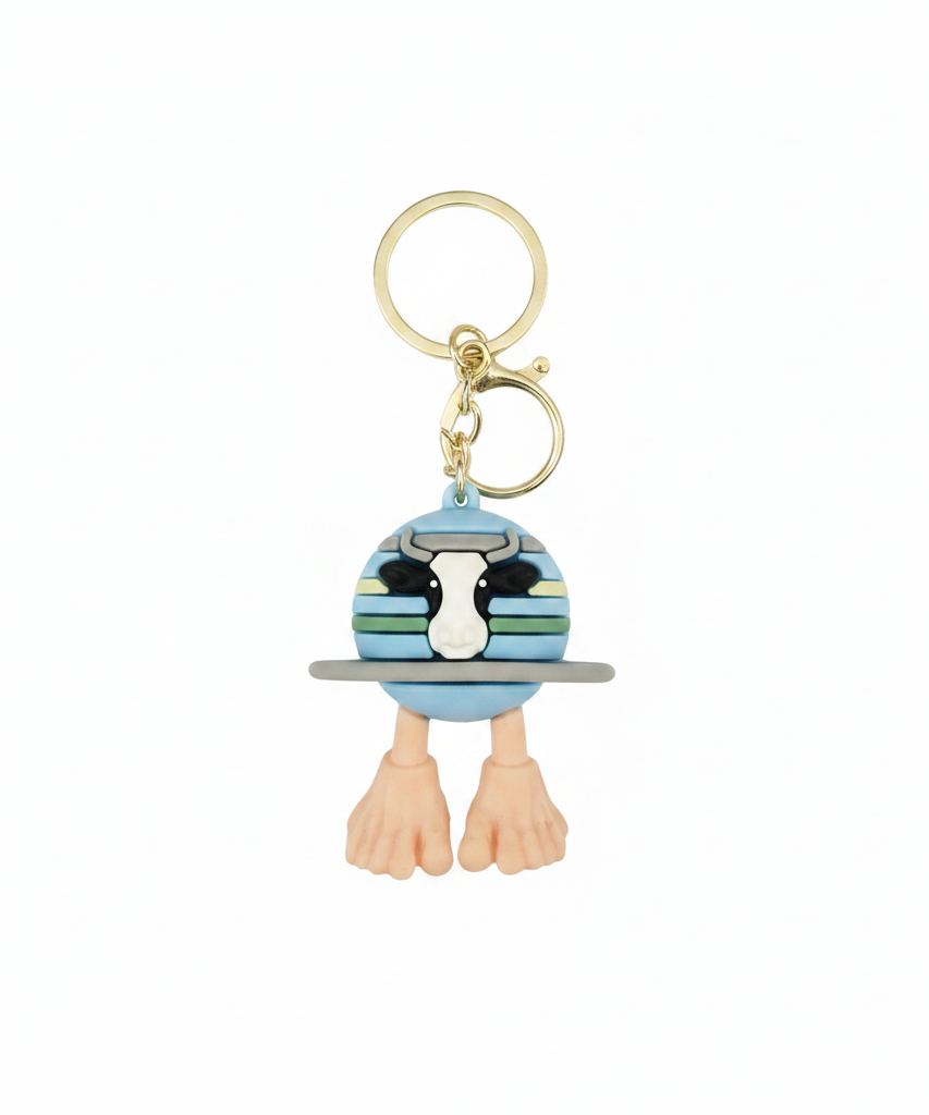 LA VACA SATURNO SATURNITA -Brain ROT Keychain