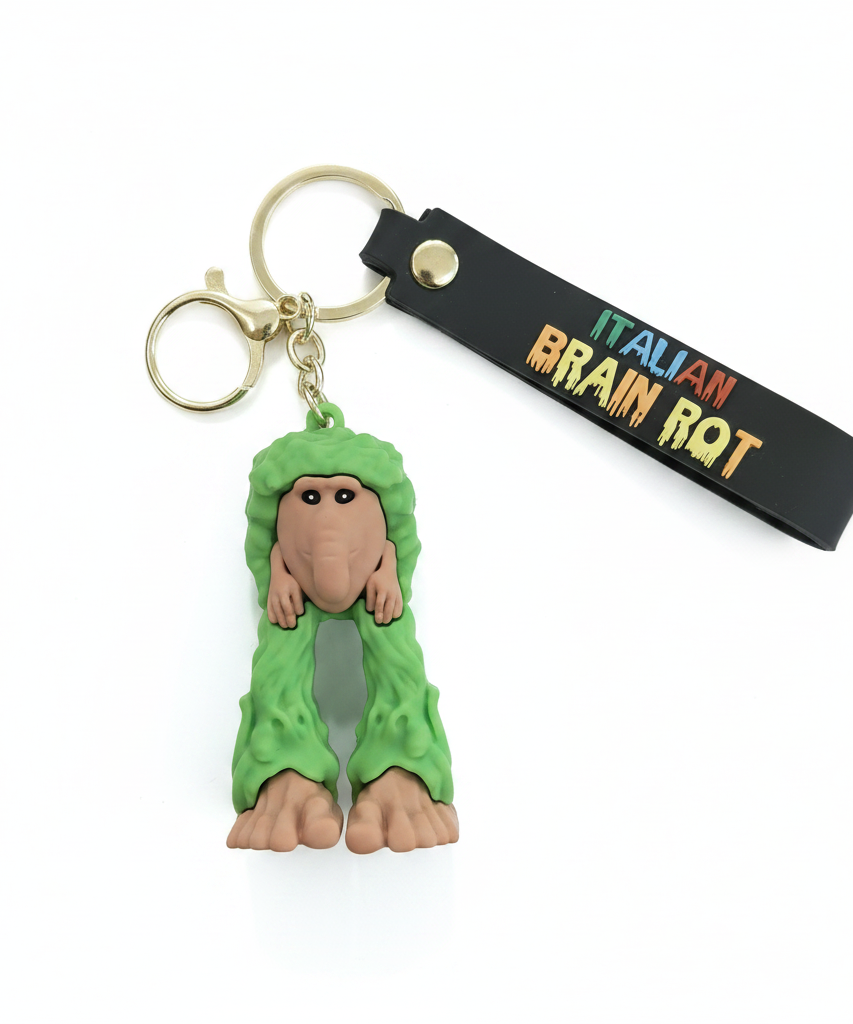 BRR BRR PATAPIM- Brain Character Keychain