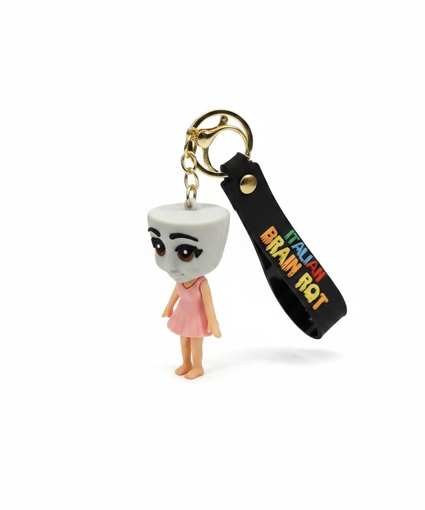 BALLERINA CAPPUCCINA -Brain Rot Keychain