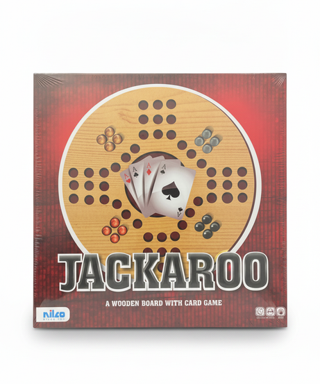 JACKAROO A Wooden Board with Card Game