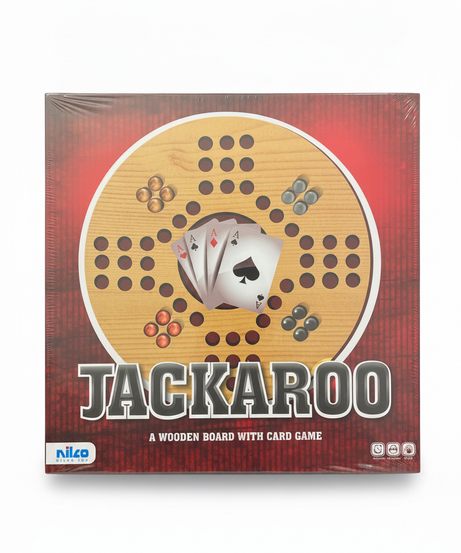 JACKAROO A Wooden Board with Card Game