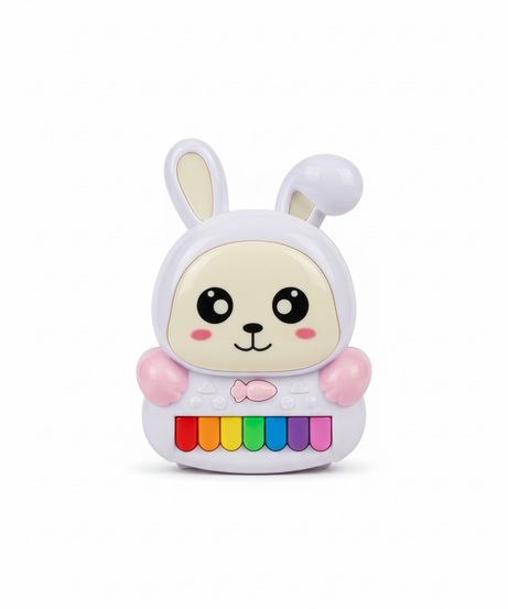 JDL Rabbit Musical Animal Piano - Early Education Toy