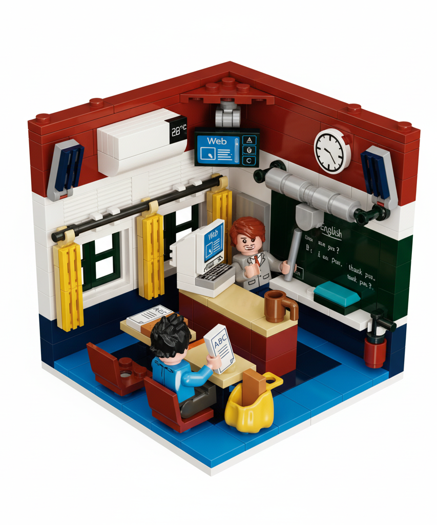 JIE STAR DREAM! WORKSHOP Classroom Building Blocks Set