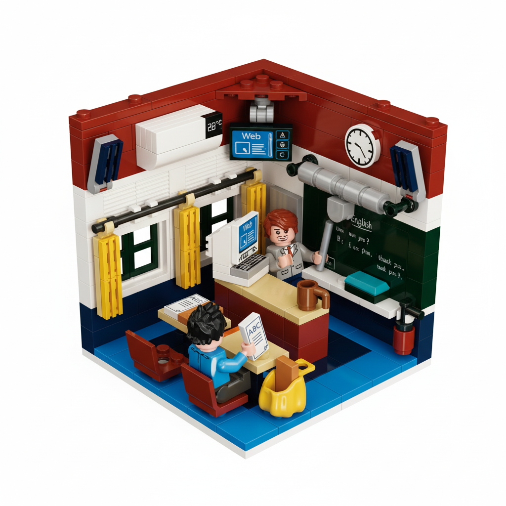JIE STAR DREAM! WORKSHOP Classroom Building Blocks Set