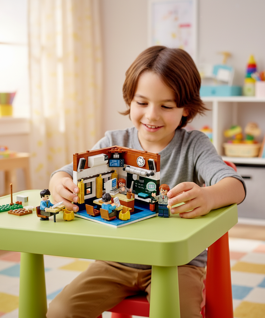 JIE STAR DREAM! WORKSHOP Classroom Building Blocks Set