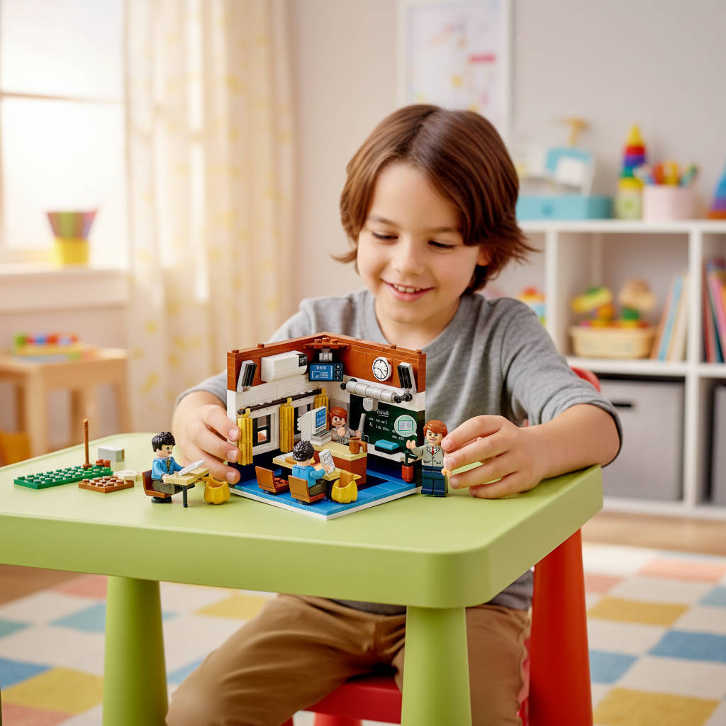 JIE STAR DREAM! WORKSHOP Classroom Building Blocks Set