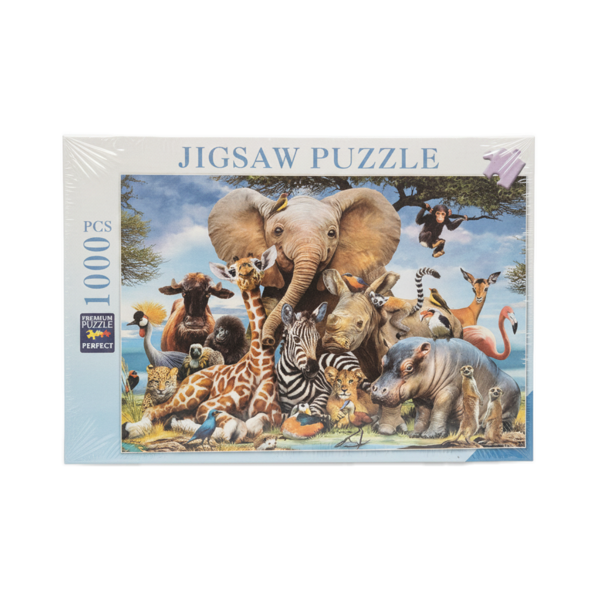 Jigsaw Puzzle 1000 PCS - Safari Wildlife Animals
