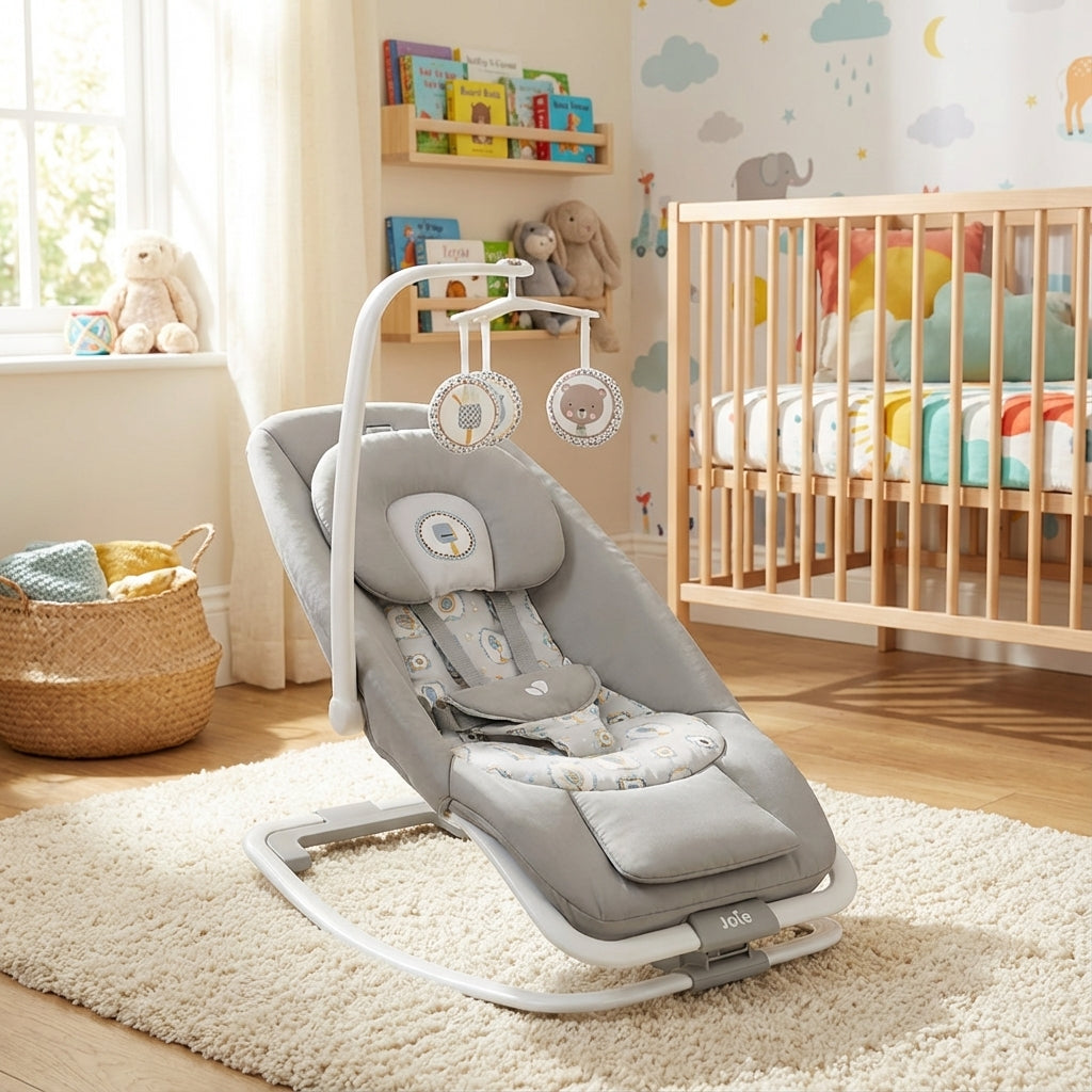Joie Infant Bouncer & Rocker with Mobile