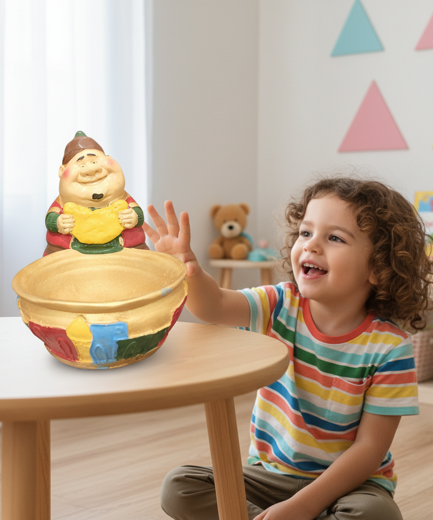 Jovial Chef Gnome Decorative Treat Bowl