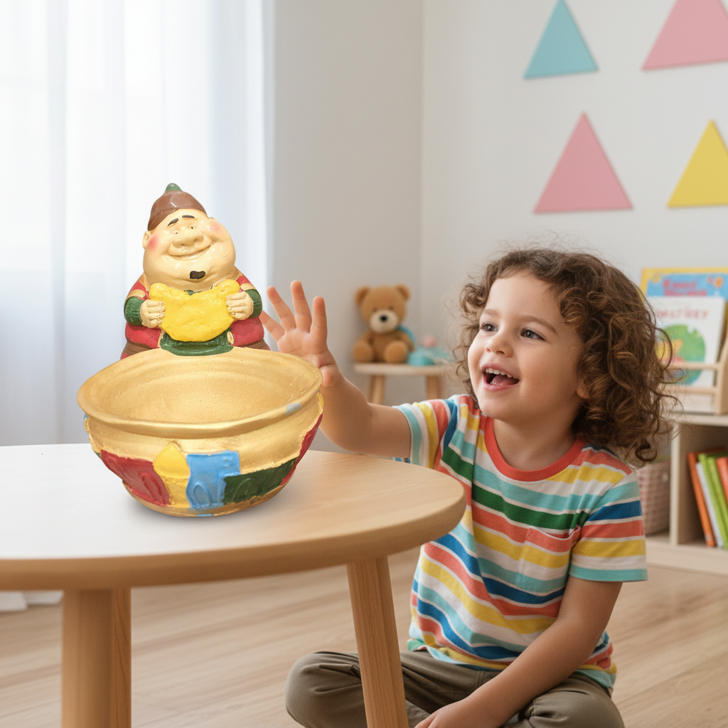 Jovial Chef Gnome Decorative Treat Bowl