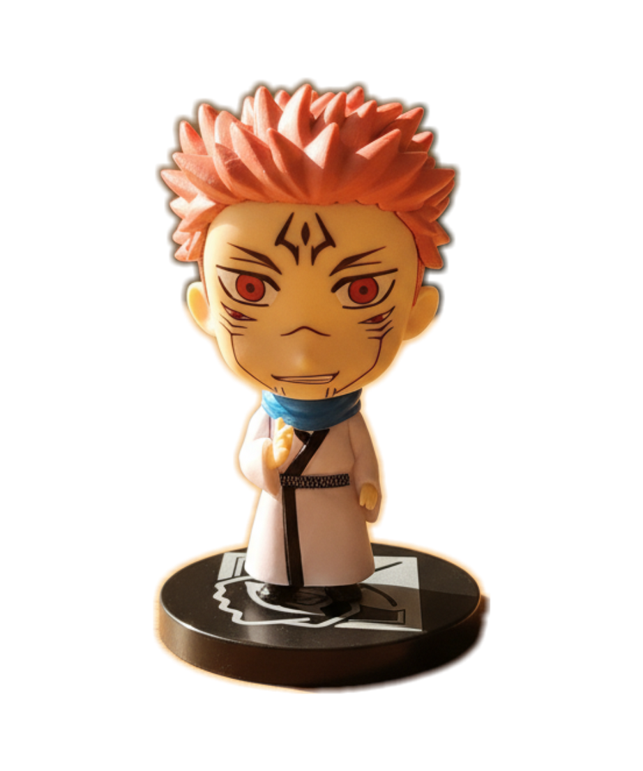 Jujutsu Kaisen Yuji Itadori Mini Figure with Sukuna Markings