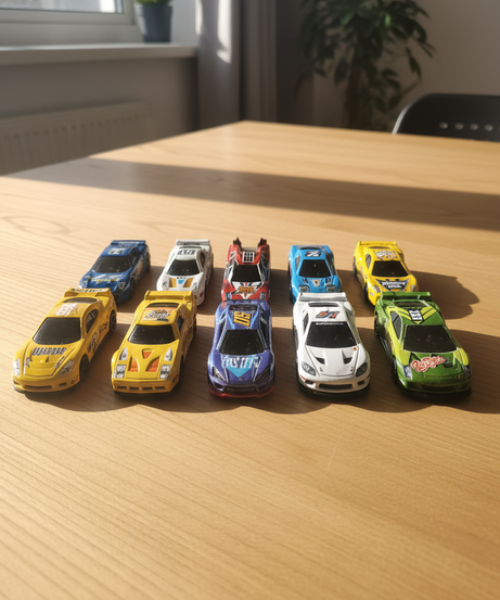 KAIZHENGYUAN Metal Car 15 PCS Set