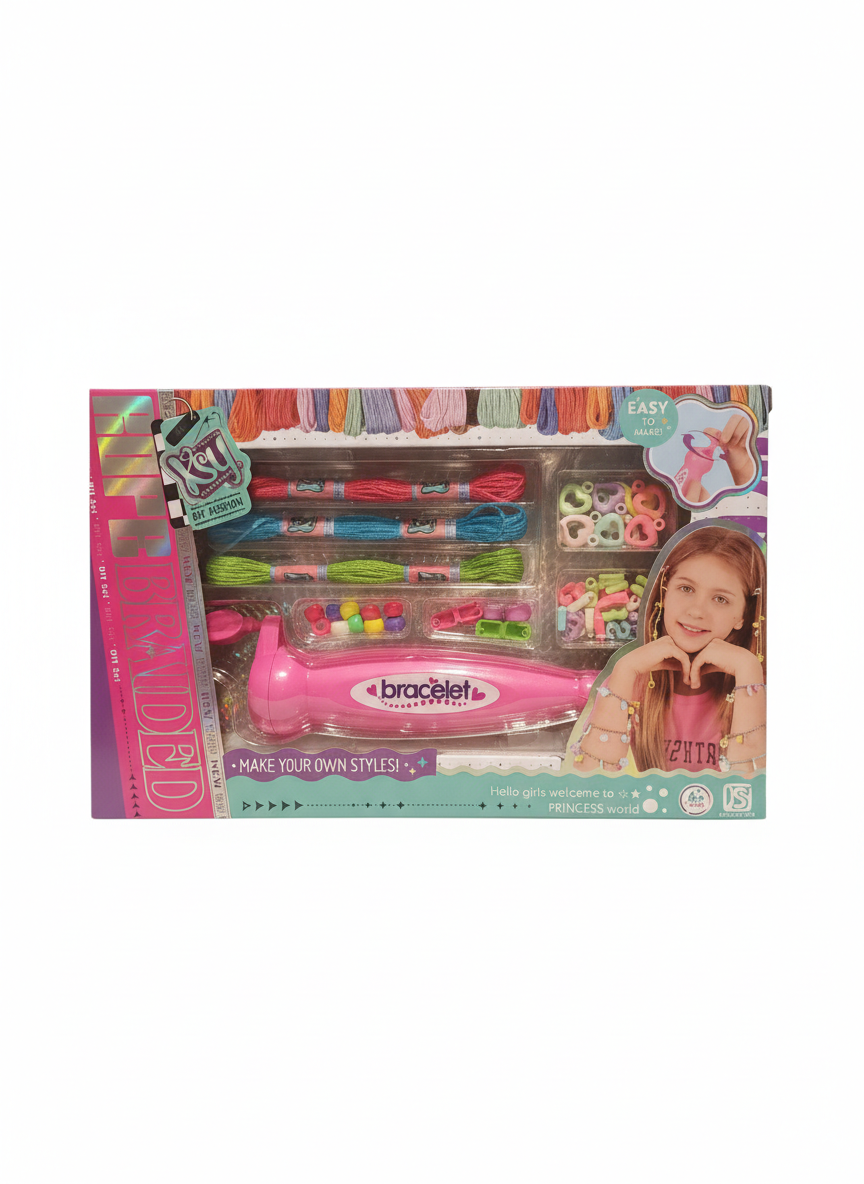 KEY DIY Braided Fashion & Bracelet Maker Set