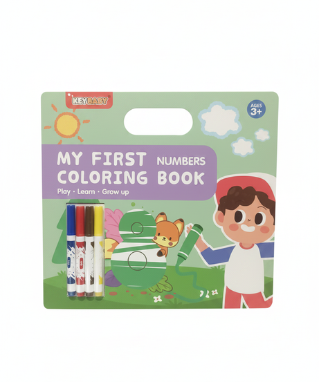 KEYBABY My First Numbers Coloring Book