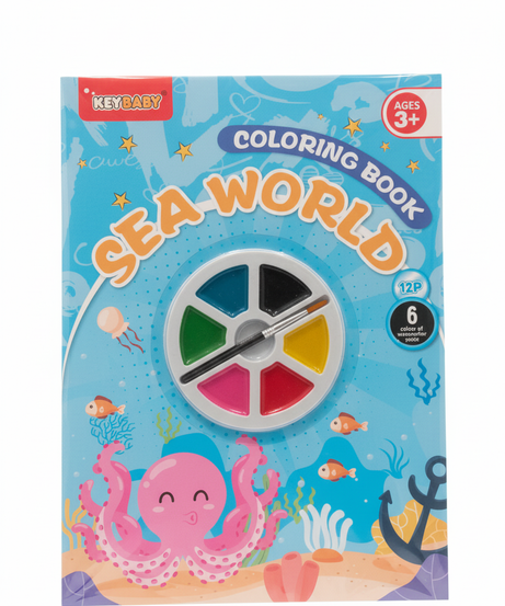 KEYBABY Sea World Coloring Book